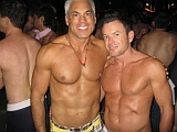 Joseph with his boyfriend Brandon